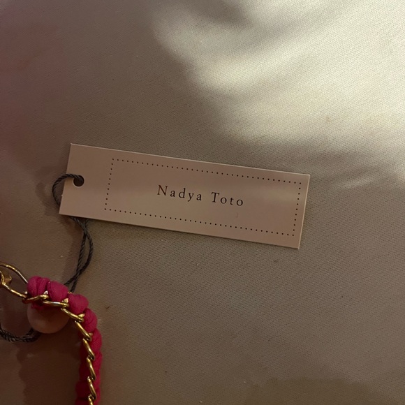 NWT Nadya Toto hot pink purse - Picture 7 of 9